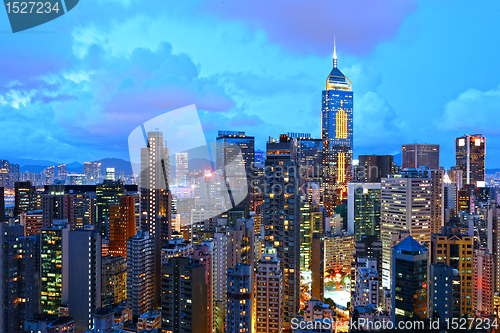 Image of Hong Kong at night