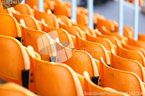 Image of seats in stadium