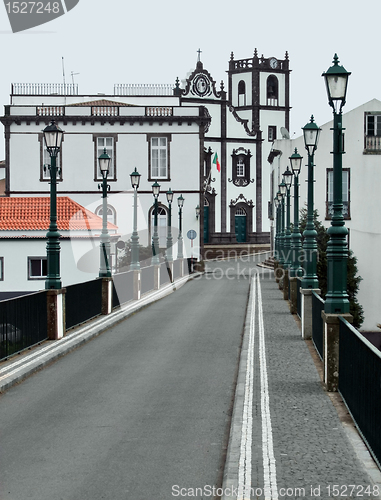 Image of street scenery at Ponta Delgada