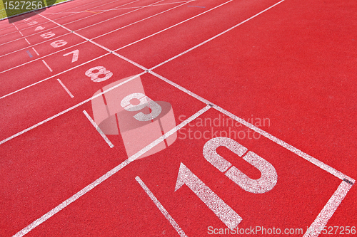 Image of running track