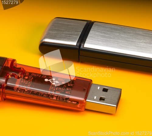 Image of USB sticks detail