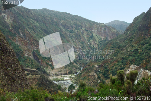Image of rock formation at the Azores