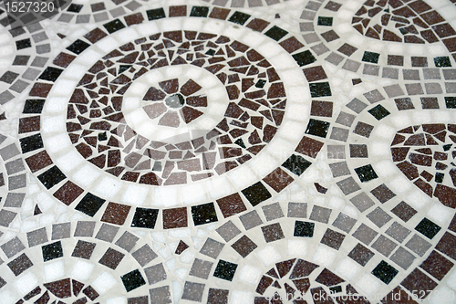 Image of abstract mosaic detail