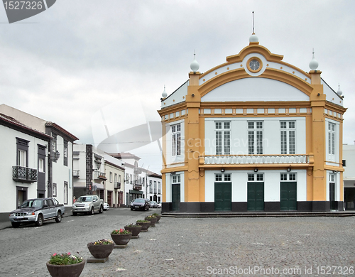 Image of street scenery at Ponta Delgada