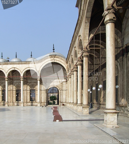 Image of inside Mosque of Muhammad Ali