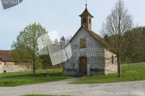 Image of idyllic small chapel