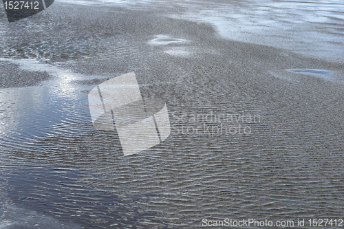 Image of abstract ebb tide scenery