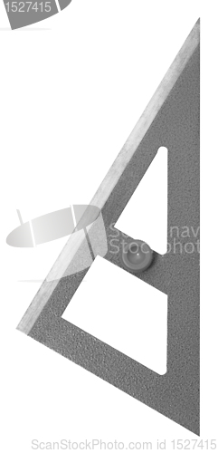 Image of metallic set square