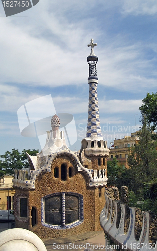 Image of surreal house in Barcelona