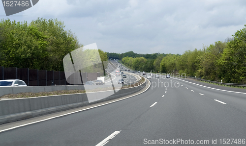 Image of highway scenery in Southern Germany