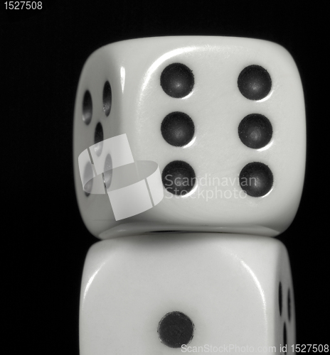 Image of dice closeup