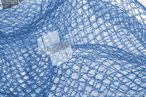 Image of blue toned net