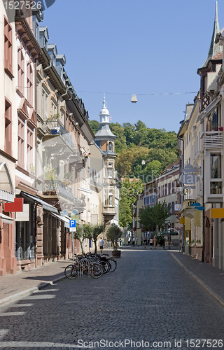 Image of Freiburg im Breisgau at summer time