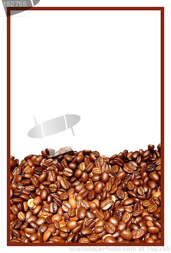 Image of Coffee beans frame