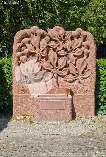 Image of detail of a jewish graveyard