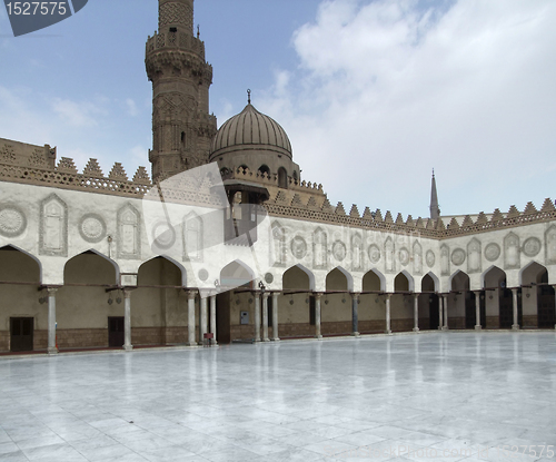 Image of inside El Azhar Mosque