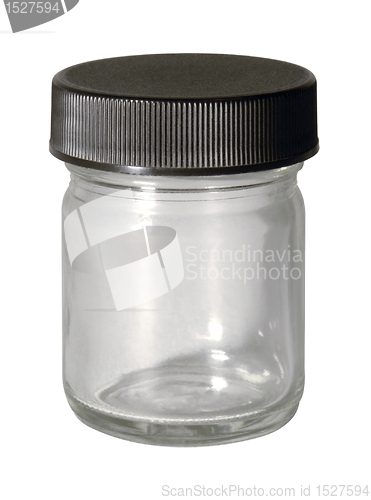 Image of closed glass with screwtop