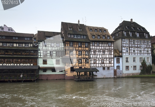 Image of canal scenery in Strasbourg