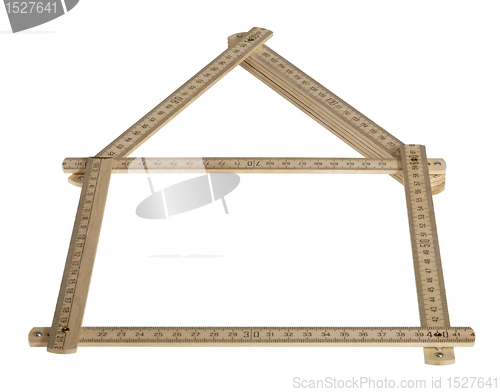 Image of yard stick house