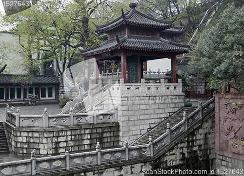 Image of architectural detail in Wuhan