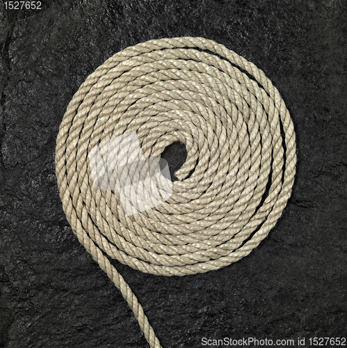 Image of rolled rope