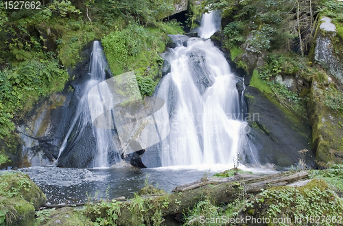 Image of idyllic Triberg Waterfalls