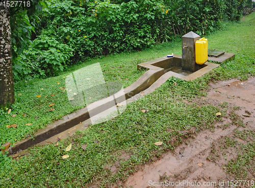 Image of standpipe at the Bwindi National Park