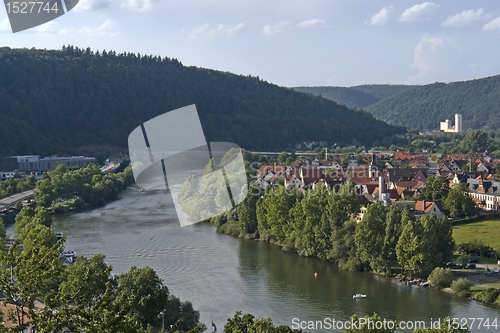 Image of aerial view around Wertheim