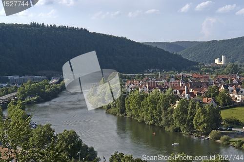 Image of aerial view around Wertheim