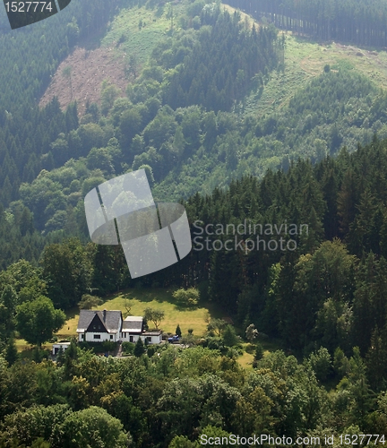 Image of sunny hill scenery in Th