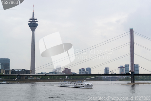 Image of River Rhine scenery in D