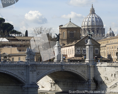 Image of Ponte Saint Angelo detail