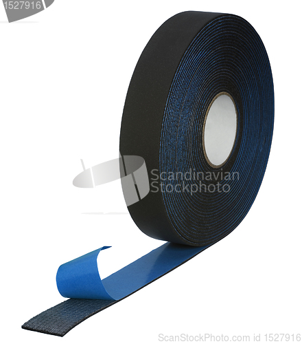 Image of adhesive rubber tape roll