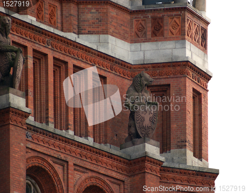 Image of Red Town Hall in Berlin