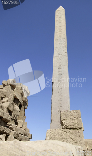 Image of Obelisk around Precinct of Amun-Re