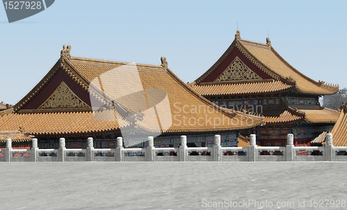 Image of Forbidden City in China