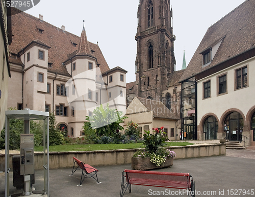 Image of Stadtresidenz Ebersmunster and church in S