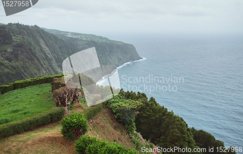 Image of coastal scenery at the Azores