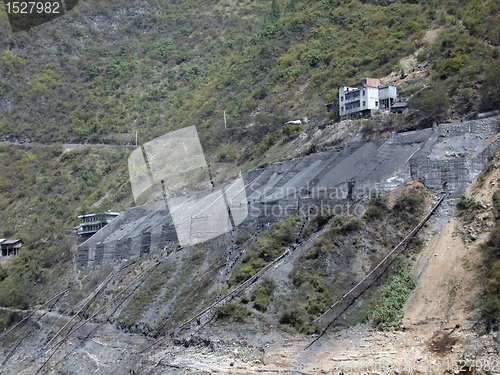 Image of gravel distribution at Yangtze River