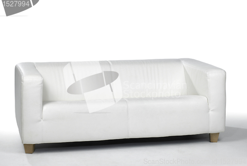Image of white couch