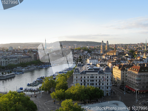 Image of Zurich city view