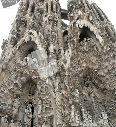 Image of detail of Sagrada Familia