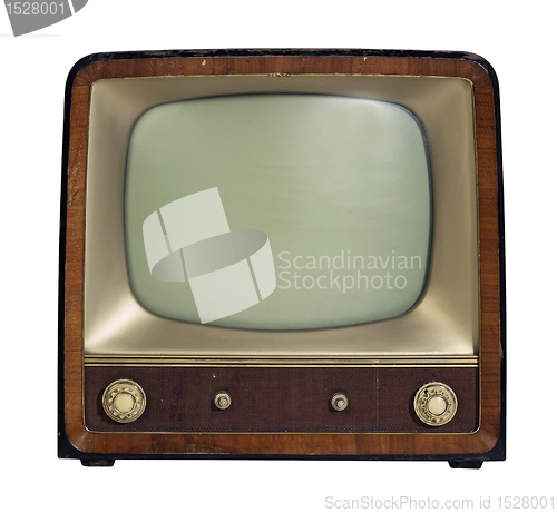 Image of nostalgic old TV set