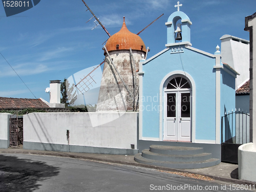 Image of windmill at Sao Miguel Island