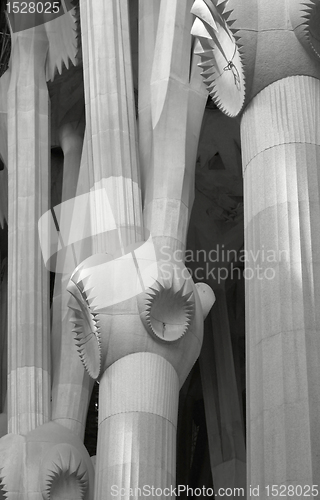 Image of architectural detail of Sagrada Familia