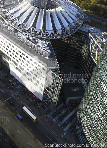 Image of aerial view near Potsdam Square