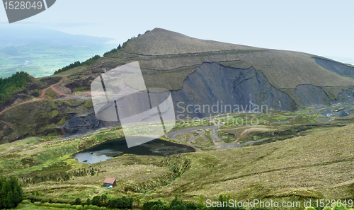 Image of landscape at the Azores