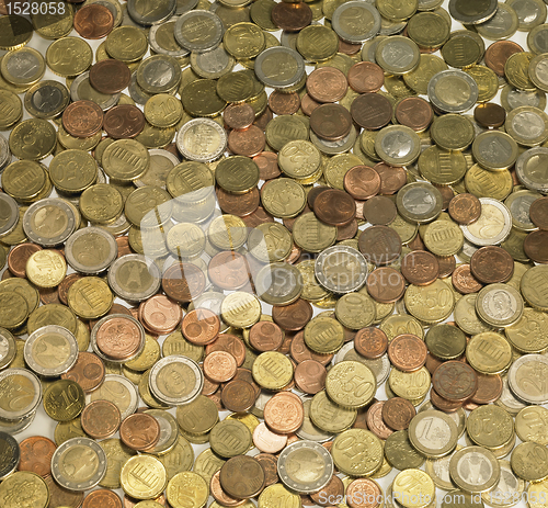Image of background with euro coins