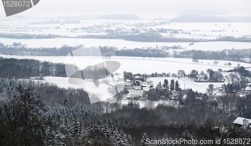 Image of winter scenery in Hohenlohe