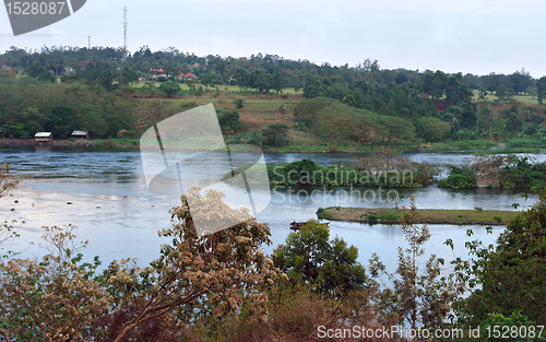 Image of near River Nile source in Uganda